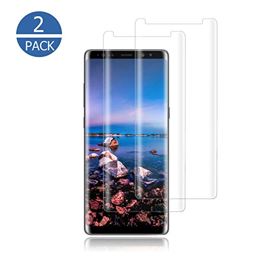 [2-Pack] Galaxy Note 8 Screen Protector,Cafetec Tempered Glass Screen Protector HD Clear Film Anti-Bubble 3D Touch Screen Protector Compatible with Samsung Galaxy Note 8.
