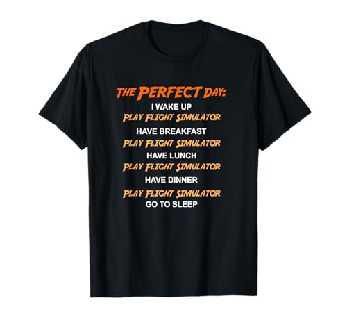Flight simulator enthusiast. Funny flightsim fan T-Shirt