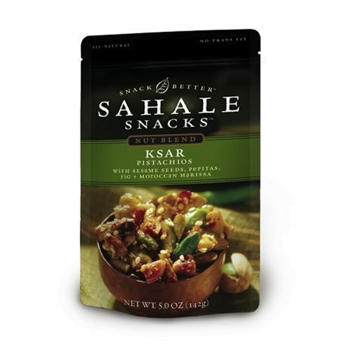 Sahale Snacks, Ksar Blend, 5-Ounce Pouches (Pack of 6)