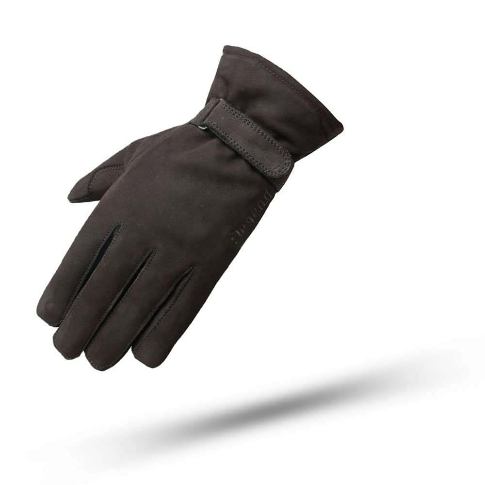 Fear | Guante de Moto Invierno Impermeable y Transpirable - Accesorio Vintage de 100% Piel Vaca con Inserción de Kevvlar en la Palma - Forro Invierno 3M y Protección Homologado CE
