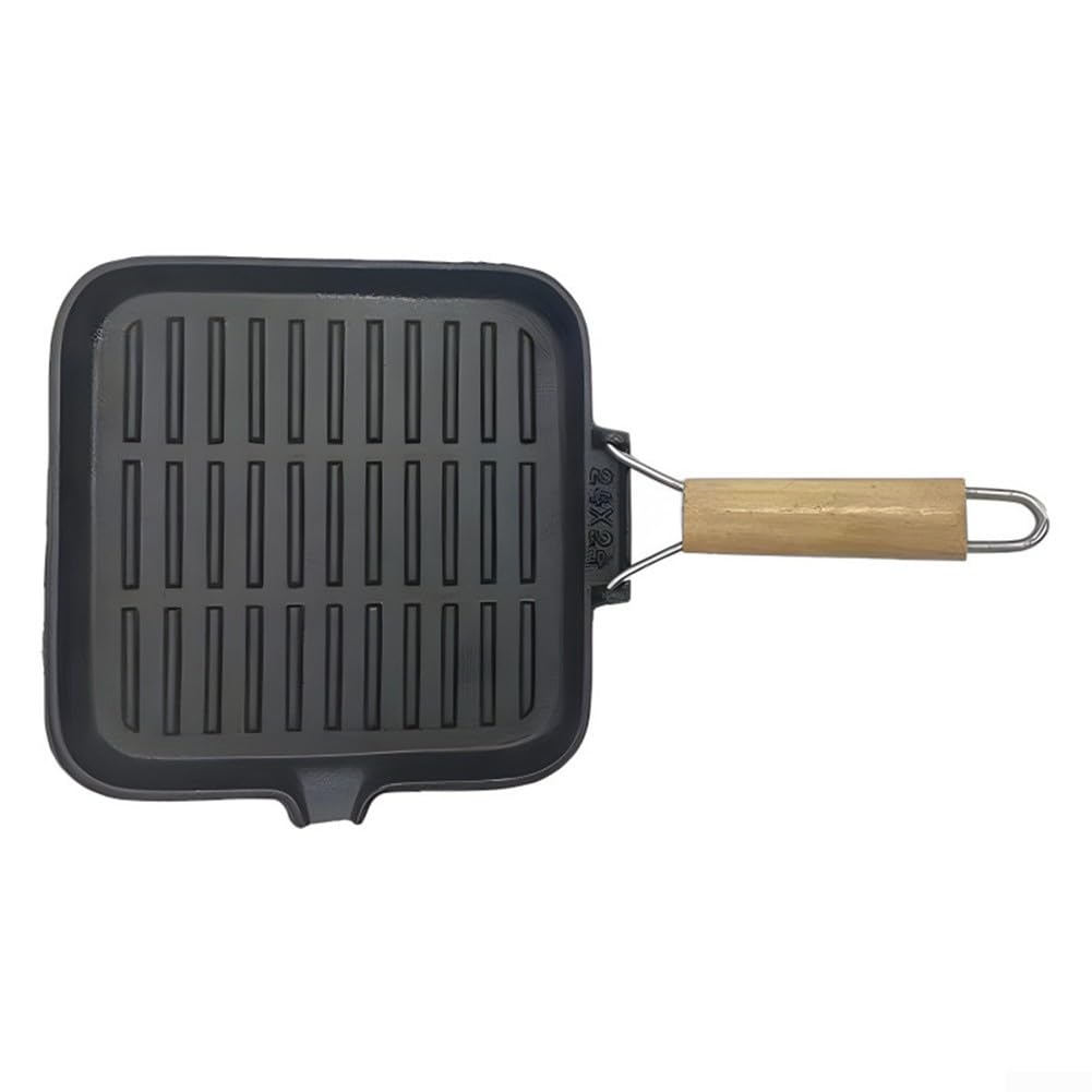 Poêle en fonte gain de place pour petite cuisine et four