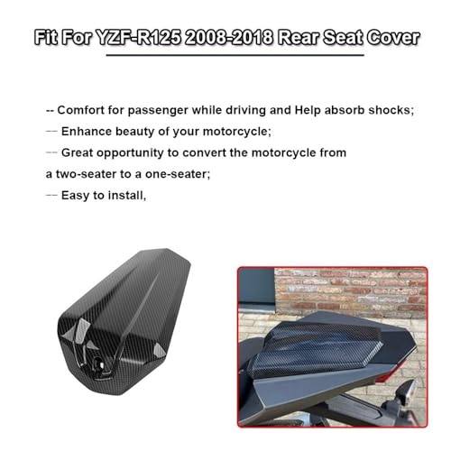 Capot de selle YZF-R125 finition précise | Housse arrière rigide