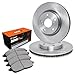 R1 Concepts Front Brakes and Rotors Kit |Front Brake Pads| Brake Rotors and Pads| Super Duty Brake Pads and Rotors WFXN1-76019