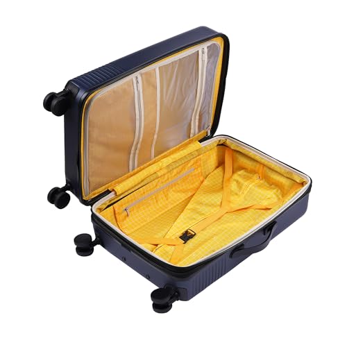 Image of VENTEX Hard Luggage Trolley Bag (Navy, Set of 3 (20-Inch + 24-Inch+ 28-Inch))