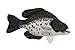 7" Black Crappie Fish Plush Stuffed Animal Toy