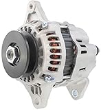 New Alternator Compatible with Ford Case, New Holland Ag & Ind Equip Mitsubishi Industrial Engines S4Q S4S S6S 1994-On 32A68-10201 90-27-3299 A7TA3777 FF9G-18-300 FF9L-18-300 32A68-10200 A007TA0477A