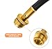 Propane Hose for Weber Adapter Hose 6501, for Weber Q Grill Parts Weber Q SER, Gas Go-Anywhere Grills, for Weber Traveler Portable Gas Grill, Summit Charcoal, Kamado S6 & Select Performer Models, 6FT