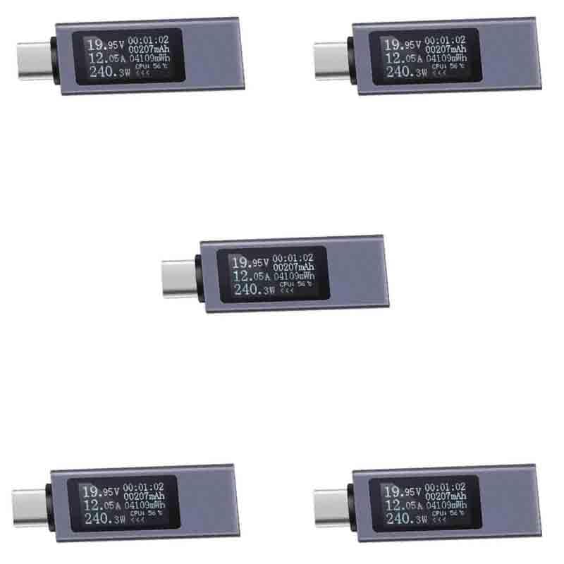 5pcs KWS-2301C Multi Functional Digital DC Tester