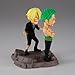 Banpresto - One Piece - Log Stories - Roronoa Zoro & Sanji Nothing at All! World Collectable Figure