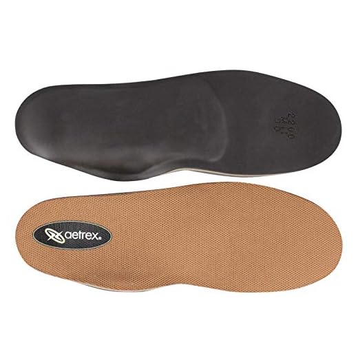 Aetrex Insoles - Orthotic Arch Supports Recommended By Podiatrists | Insoles Aetrex Lynco Men's Memory Foam - L2200 Orthotic 11 Medium