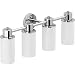 Moen DN0764CH Iso 4 Globe Bath Light, Chrome