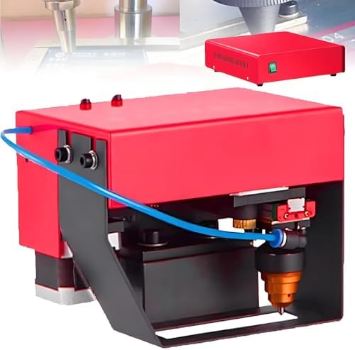 Portable Pneumatic Dot Peen Marking Machine, Handheld Digital Control Engraver for Marking Letters, Serial Numbers, VIN, C Numbers - Precision Metal Marking Tool