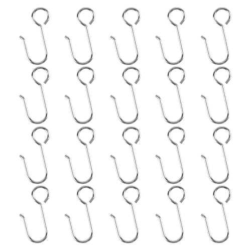 KXLife Metal Curtain Track Hooks, Drapery Hook Pins, Curtain Wire Hooks, Pin-On Drapery Hooks (48 PCS)