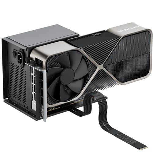 OwlTree PCIe 5.0 x4 128Gbps eGPU Dock, for 50 Series Graphics Cards, M.2 NVME to PCIe x16 Riser...