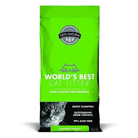World's Best Clumping Formula Cat Litter, 28 lb Cover