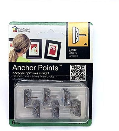 Under the Roof Decorating 3-100129 5-100129 Anchor Points, 6 Piec...