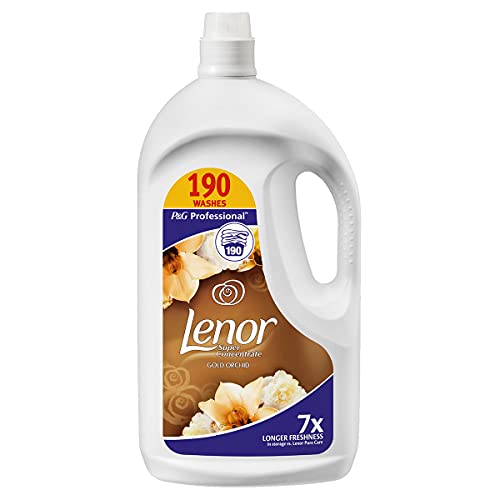 Lenor Super Concentrate Gold Orchid Fabric Conditioner 190 Washes 3.8L (1)