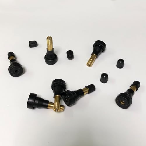 Image of 10Pcs TR600HP High Pressure Brass Valve Stems for Car Tires