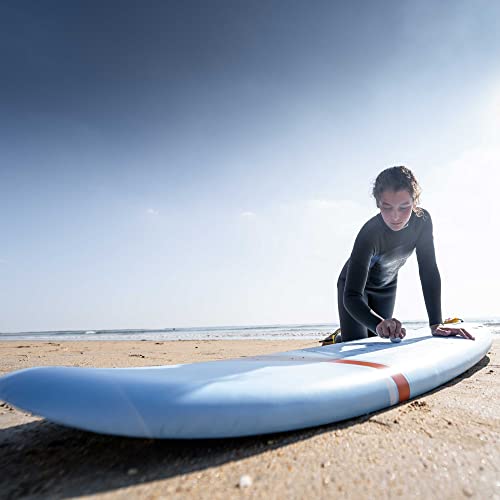 TAHE 5\'6 Paint Mini Shortboard Soft Top Performance Surfboard, Blue (107197)