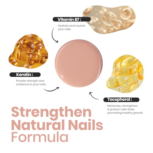 Image of Beetles Nail Polish, Jelly Nail Polish Nude Nail Concealer Fast Dry Quick