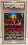 Mirra Andreeva 2024 Topps Chrome #SER-MA Served! Rookie RC PSA 10 - Lighthouse Logo