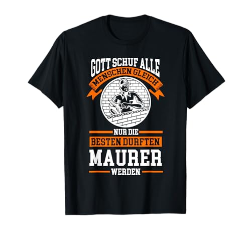Maurer Obrero Regalo Camiseta