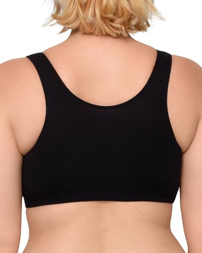 Image of Fruit of the Loom Women's Built-Up Sports Bra, (Pack of 3)