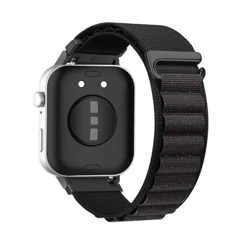 [PLYYQZM] Hua wei �ɍ��� Watch Fit 4/4Pro/3�p�i�C�������[�v�X�g���b�v. Watch �ɍ��� Fit4/Fit4pro�u���X���b�g�p�ʋC�������\���X�g�o���h�ɓK�p(Black shiny,For fit 4 pro)