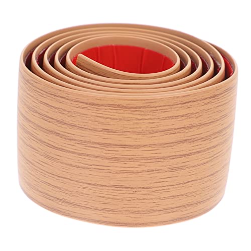 VILLCASE Tira de Transición Autoadhesiva de Vinilo de Flexible Instalar Cubrir Juntas entre Alfombra y Azulejo Robusto Reparación de Grietas y Esquinas Dañadas