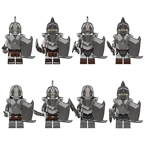 SUYING 8 pcs Minifiguren Adventskalender Kollektion Minifiguren Set Serie benutzerdefinierte Sammel-Minifigur Kompatibel…