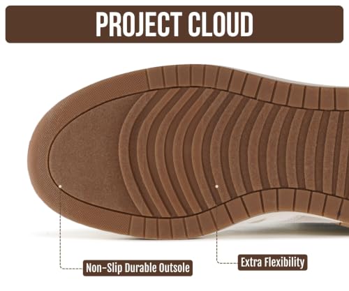 Image of Project Cloud Platform Sneakers for Women - Lightweight Memory Foam Insole Womens Sneakers - Non-Slip Fashion Sneakers for Women Footwear - Women's Fashion Platform Shoes (Nita)