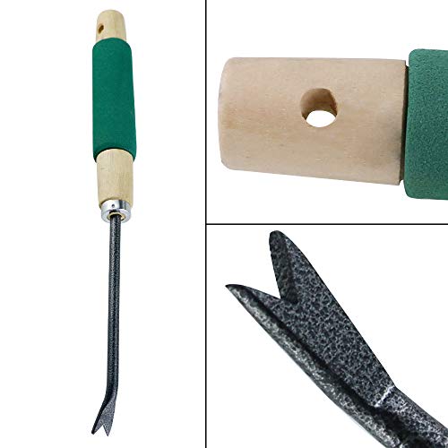 YG_Oline 4 Pack Weeder Tool for Garden, Weed Picker Hand Weeder Weed Puller Hand Tool Dandelion Fork Weed Remover Tools