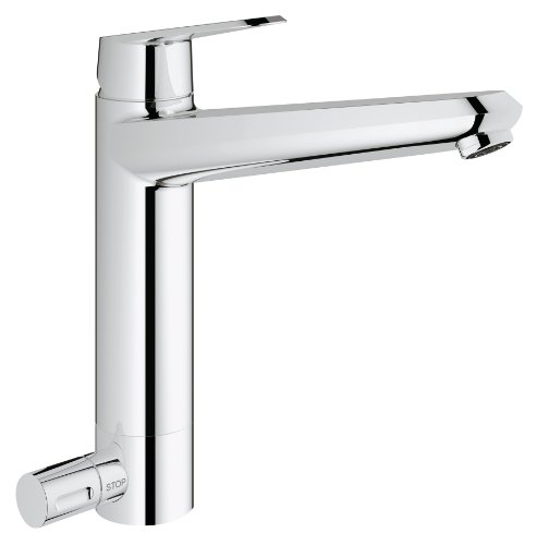 Preisvergleich Produktbild GROHE Eurodisc Cosmopolitan Einhand-Spültischbatterie, integriertes Geräteabsperrventil 31237002
