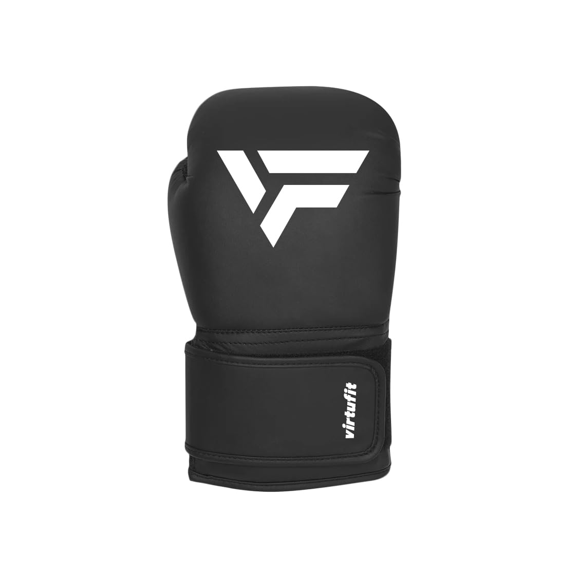 VirtuFit Ensemble de kickboxing Junior - Sac de frappe et gants de boxe - Kit de boxe pour enfants - Kickboxing et boxe - 8 kg - Noir