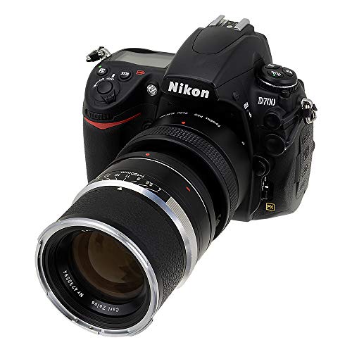Image of Fotodiox Pro Lens Mount Adapter with Built-in Focusing Helicoid, Rolleiflex SL66 Lens to Nikon DSLR Cameras