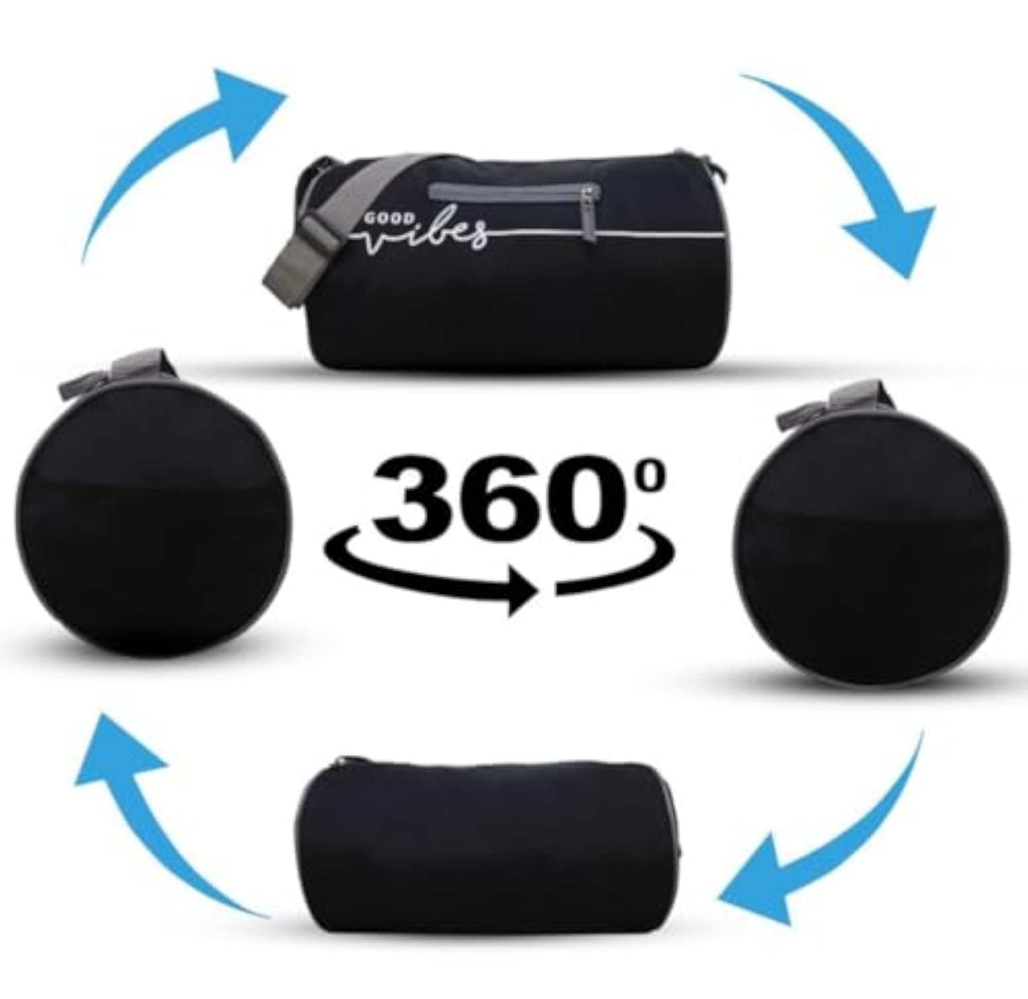 Lightweight Gym Bag for Men & Women, Adjustable Shoulder Strap