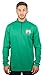 Ultra Game NBA Boston Celtics Mens Quarter-Zip Pullover Active Shirt, Team Color, XX-Large
