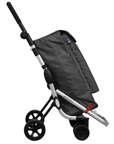 Miniatura 3 de Playmarket Carro De La Compra Go Up Basic, 110 Cm, 39, 5 Litros, Gris Marengo