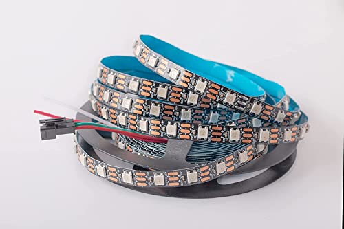 Image of WS2812B LED Strip - 16.4ft, 300 Pixels, Dream Color, Non-Waterproof, for LED Screens /Walls (5m)