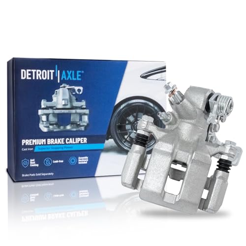 Image of Detroit Axle - Rear Left Brake Caliper for Ford 2002-2006 RSX, 2002-2005