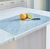Clear Cutting Board for Kitchen with Lip with Non Slip 24" Wide x 18" Long AZM Displays