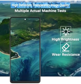 H&LYCYJ Display Screen for Samsung Galaxy A71 4G TFT A715F A715F/DS A715F/DSN A715F/DSM LCD Screen Replacement Assembly Kit with Frame（Without Fingerprint）