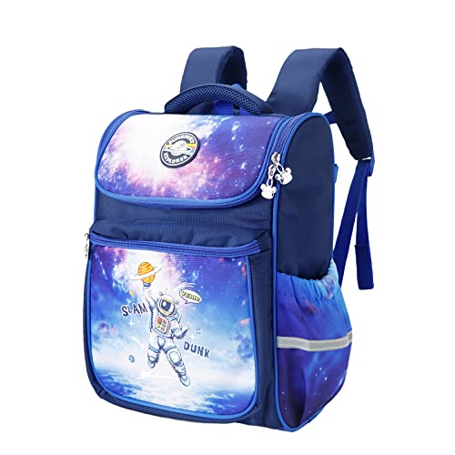 Fegat Mochila informal para niños, niñas, niños, mochila, mochila escolar, bolsa de viaje, mochila escolar para 3-7 clases, 38x29x15cm Cover