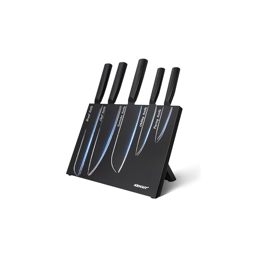 Kitchen-Knife-Set-6-Pieces-Knife-Set-with-Magnetic-Knife-Block-High-Grade-5CR-Stainless-Steel-Chef-Knives-Sets-with-Block-Professional-Chefs-Knife-Set Kitchen Knife Set, 6 Pieces Knife Set with Magnetic Knife Block, High-Grade 5CR Stainless Steel Chef Knives Sets with Block, Professional Chef's Knife Set