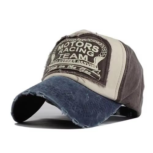 Fashion Hats Men's Motor Racing Team Casual Sports Cap Adjustable Sunscreen Baseball