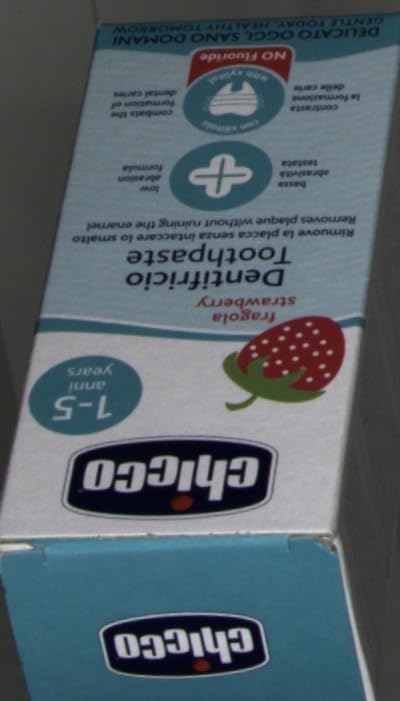 Chicco Çilekli Diş Macunu (12 Ay+)