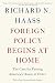Foreign Policy Begins at Home: The Case for Putting America's House in Order