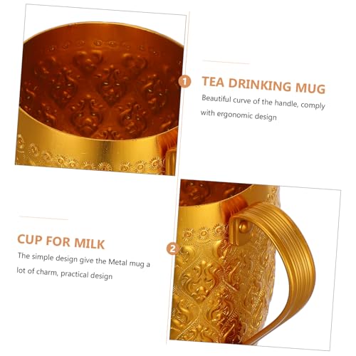Taza de metal multifunción con diseño de calavera para cocina 4