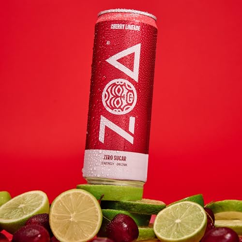 Zoa Zero Sugar Energy Drinks, Cherry Limeade thumb #3