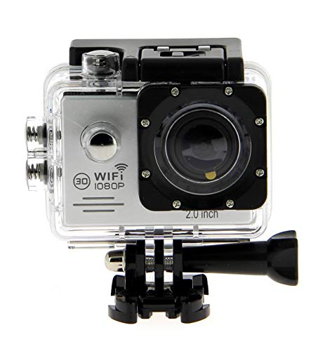 Caméra sport WiFi 1080p Max AKOR boîtier étanche anti choc pour l'action